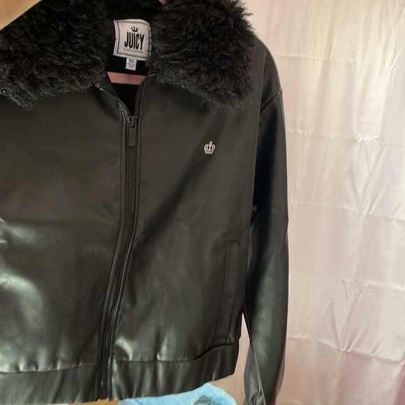 Juicy Couture Jacket XS Black NEW - Picture 7 of 13